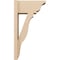 Ekena Millwork 7 1/2-in W x 14-in D x 26-in H Funston Trad Rough Cedar Woodgrain TimberThane Outlooker, Primed Tan OUTUR075X14X26FST04RCPR - alternate 6